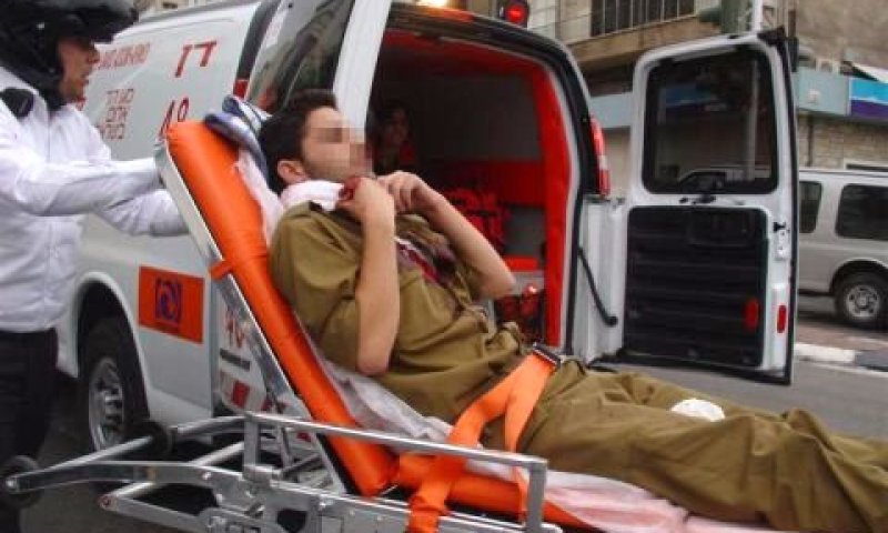 זירת הפיגוע ברמת גן [צילום: בני ישראלי/HNN.co.il]
