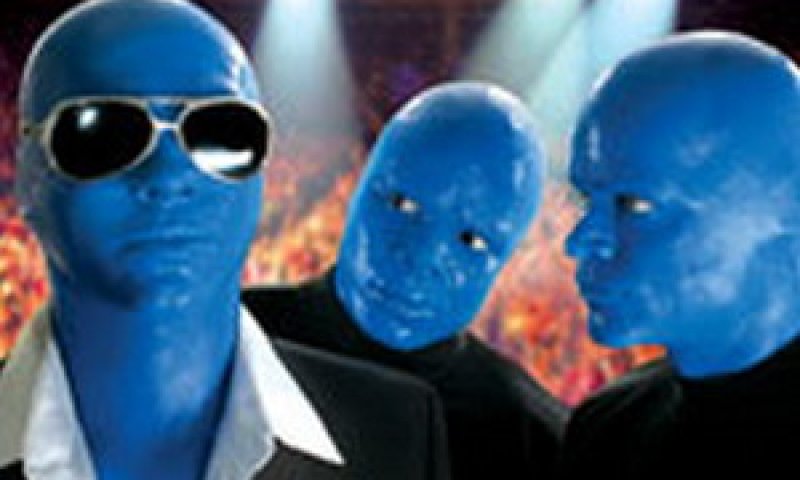להקת הבלו מן גרופ בסיבוב הופעות [צילום: עכבר העיר]