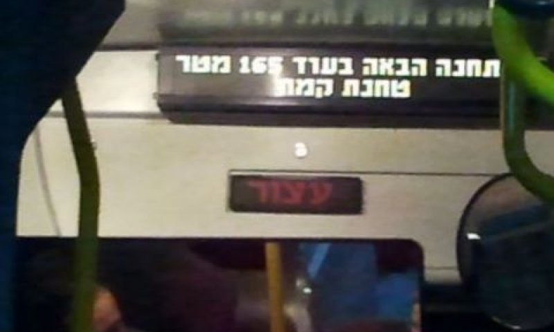 צג חיווי דיגיטלי בפעולה