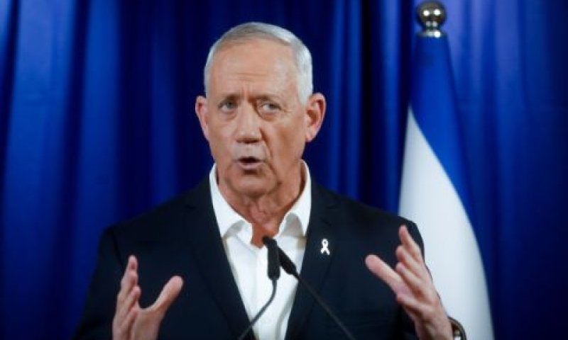 גנץ. שלושה שבועות להחלטות אסטרטגיות [צילום: מרים אלסטר/פלאש 90]