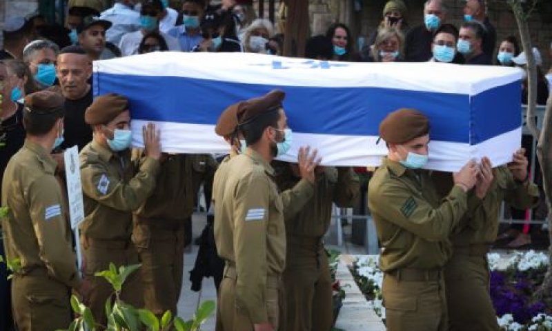 לוויית סמ"ר עמית בן יגאל [צילום: יוסי אלוני/פלאש 90]