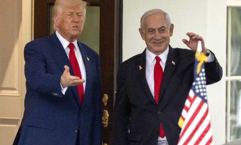 נתניהו, טראמפ. תיאום מלא נגד אירן [צילום: מרק שפלביין/AP]