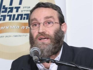 גפני. נתניהו משקר [צילום: יהדות התורה]