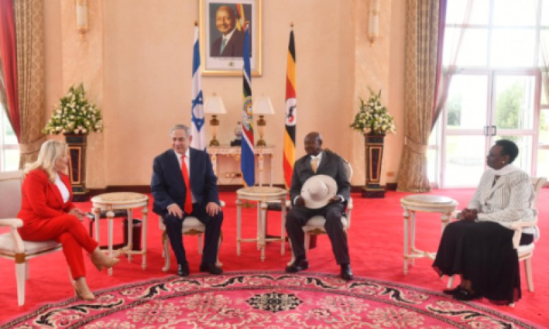 נתניהו באוגנדה [צילום: חיים צח/לע"מ]
