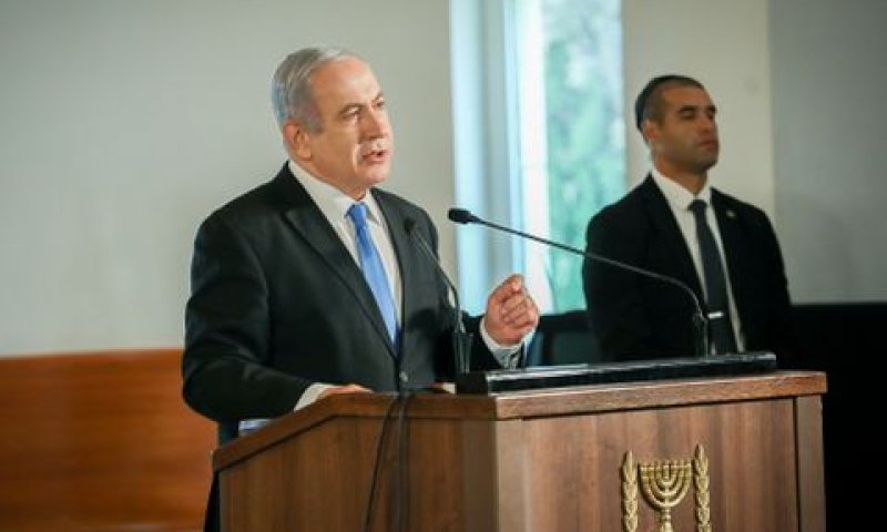 נתניהו. נרתם לעזרת עמו [צילום: הדס פרוש/פלאש 90]