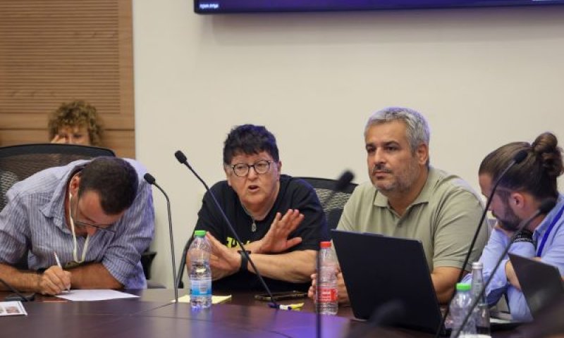 חזית על שערי המדינה. דוד ברק, שפי פז [צילום: דני שם-טוב/דוברות הכנסת]