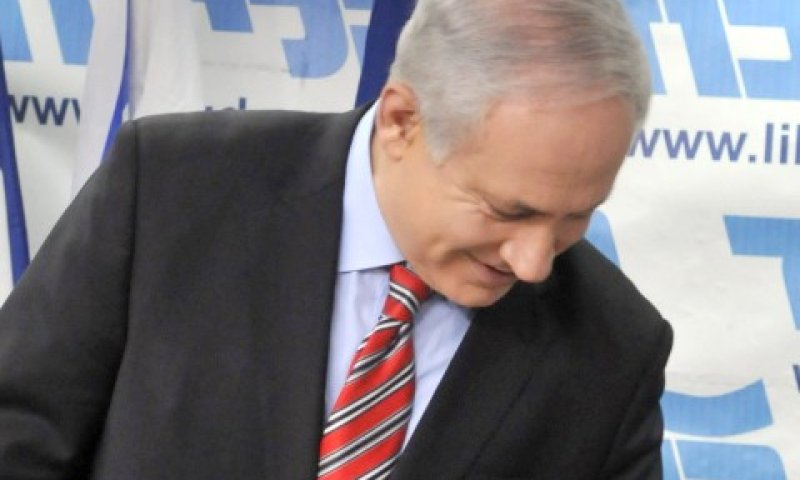 צרות מבית. יו"ר הליכוד נתניהו [צילום: פלאש 90]