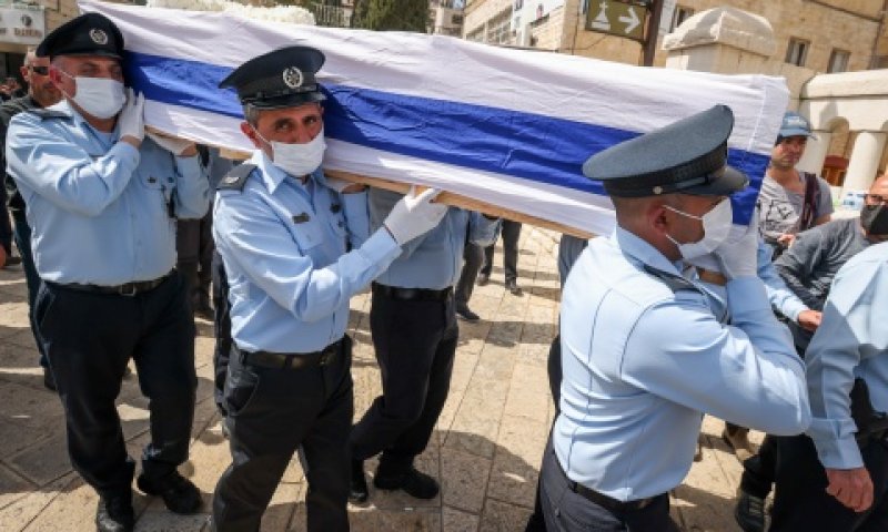 הלוויית רס"ב אמיר ח'ורי, היום בנוף הגליל [צילום: דוד כהן, פלאש 90]