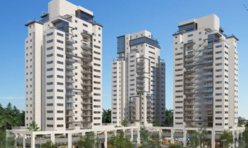 הדמיית מגדלי סונג טאוארס בגבעת שמואל