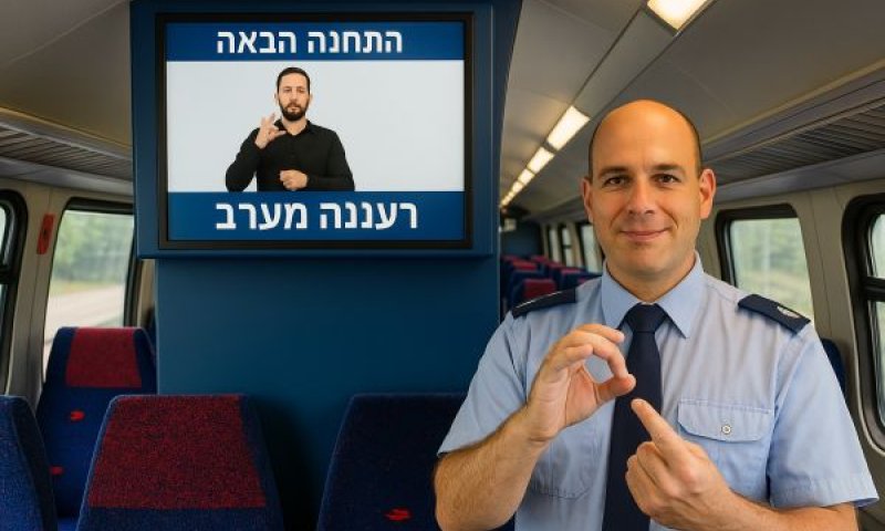 התחנה הבאה: נגישות [עיבוד AI]