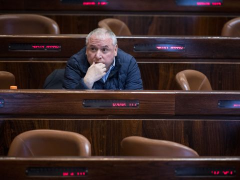 אמסלם. דרוך במליאה [צילום: הדס פרוש/פלאש 90]
