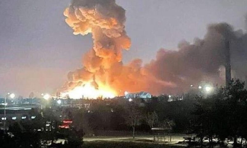 פיצוץ במתחם ביטחוני רגיש בשכונת השמטיה [צילום: רשתות חברתיות לפי סעיף 27א' לחוק זכויות יוצרים]