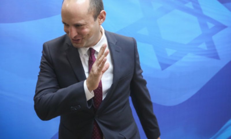 בנט. הילד היה מוקד הפרסום [צילום: מרק ישראל סלם]
