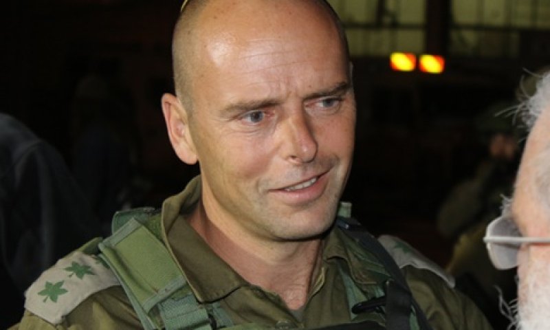 אל"מ קלפר. יוצא ללימודים בחו"ל [צילום: איציק וולף]