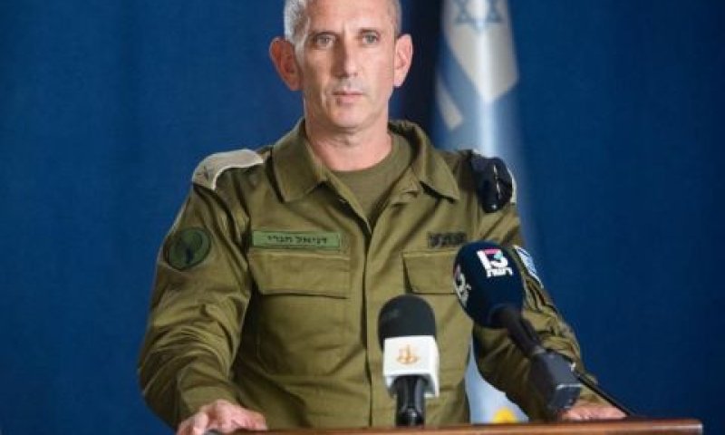 תא"ל הגרי. "הן בידיים בטוחות" [צילום: דובר צה"ל]
