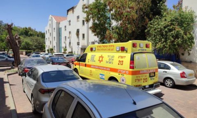 זירת הרצח בבית שמש [צילום: תיעוד מבצעי מד"א]