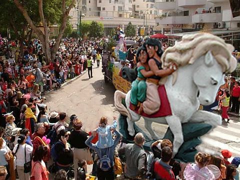 תהלוכה באזור השרון [צילום: יח"צ]