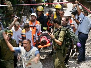 תאונת הרכבת [צילום: AP]