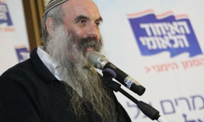 הרב שפירא. "מאמינים ובריאים" [צילום: הלל מאיר]