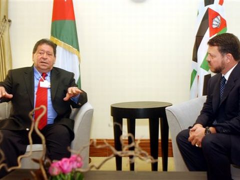 פואד והמלך עבדאללה [AP]
