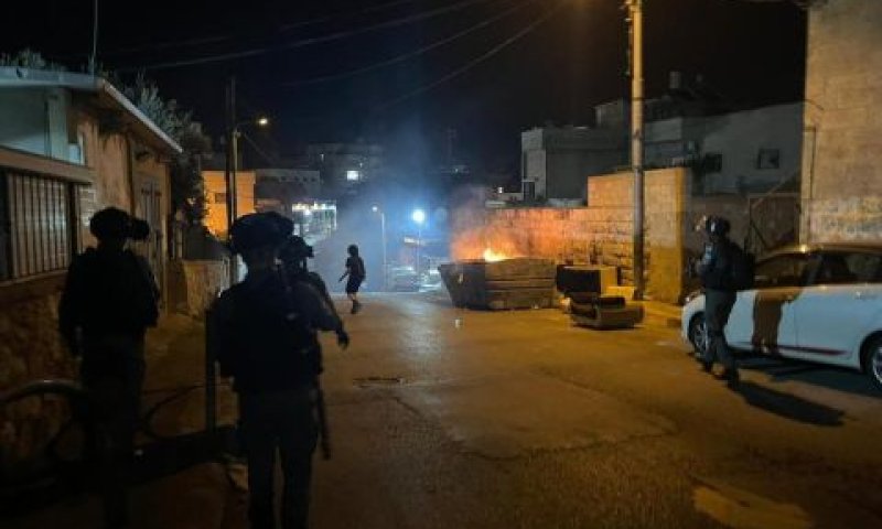 ההתפרעויות בבירה [צילום: דוברות המשטרה]