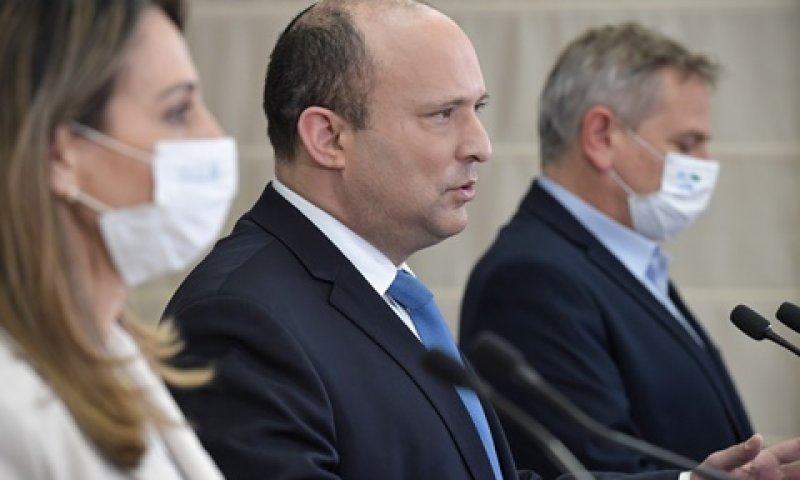 בנט. מדיניות של חיים לצד הקורונה [צילום: קובי גדעון, לע"מ]