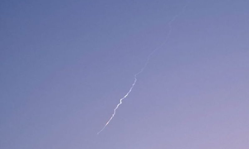 יירוט הטיל [צילום: שימוש לפי סעיף 27א לחוק זכויות יוצרים]