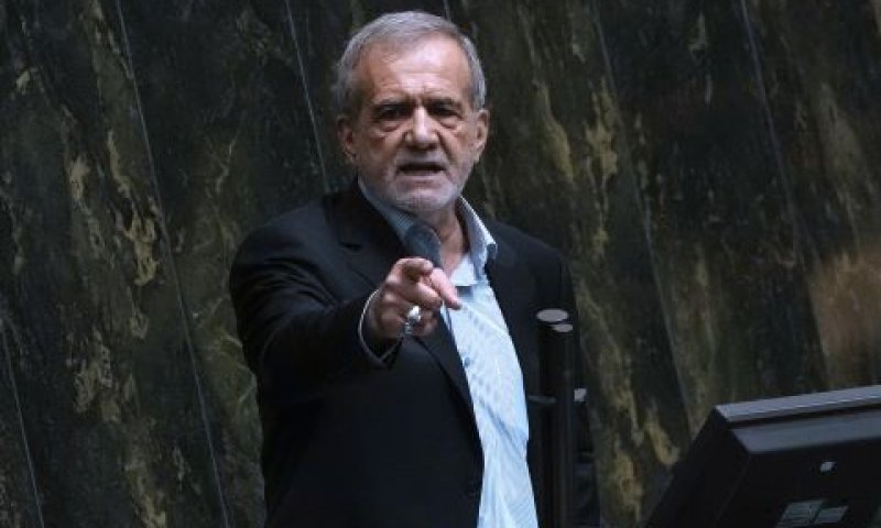 הנשיא מסעוד פזשכיאן [צילום: והיד סאלם/AP]