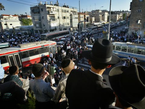 התפרעויות בירושלים [AP]