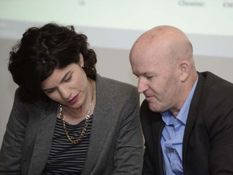 ערן אליאס ותמר זנדברג [צילום: דימה קרמינצקי]