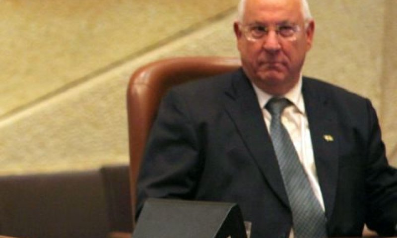 יו"ר הכנסת ריבלין [צילום: פלאש 90]