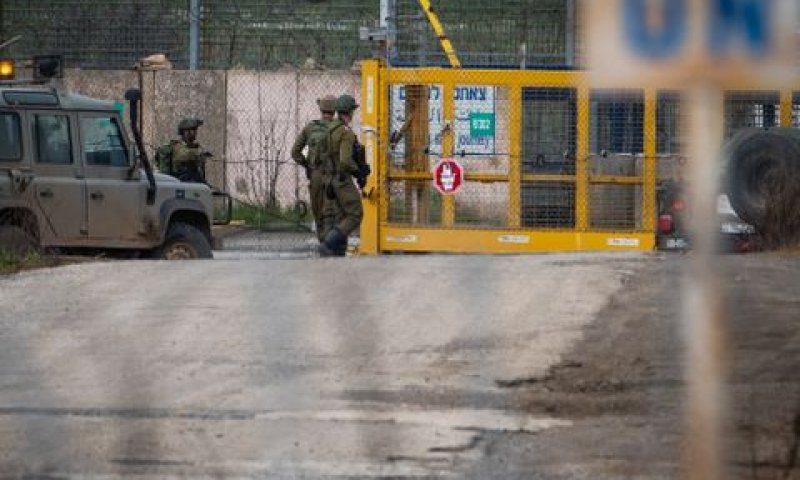 מעבר קוניטרה [צילום: באסל עווידאת/פלאש 90]