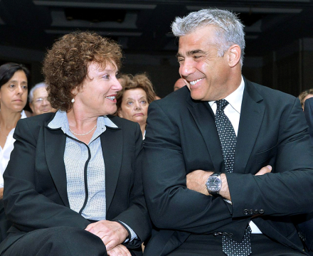 פלוג ולפיד. החיכוכים מאחורי המצלמות [צילום: פלאש 90]