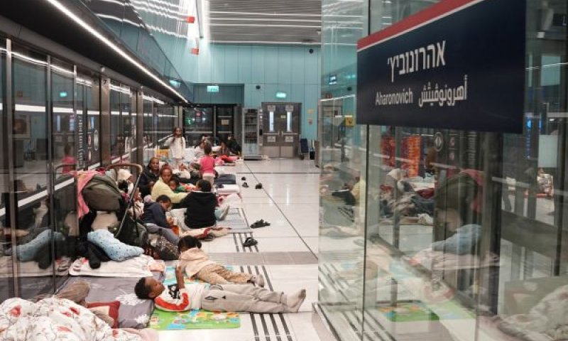 הצריכה הפרטית ירדה דרמטית במהלך שאגת הארי [צילום: עמוס לוזון/צלמים]