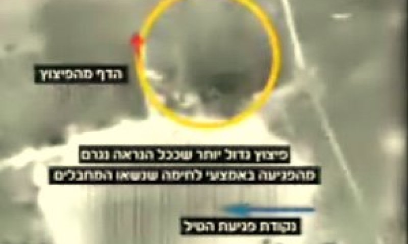 רגע הפיצוץ בבית חנון הוביל לפיצוץ משני