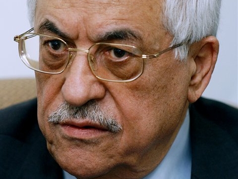 אבו מאזן בישיבת הממשלה [AP]