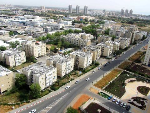 מתחם הנביאים בבת ים לפני ביצוע תמ"א 38