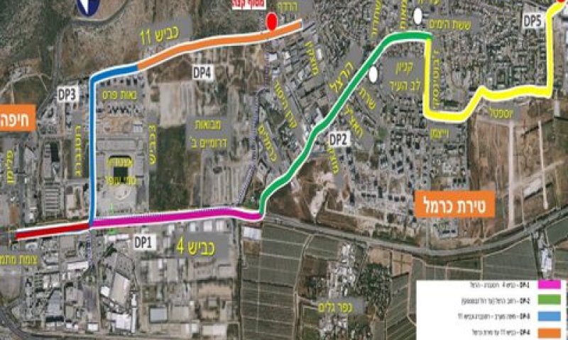 תוואי הקווים
