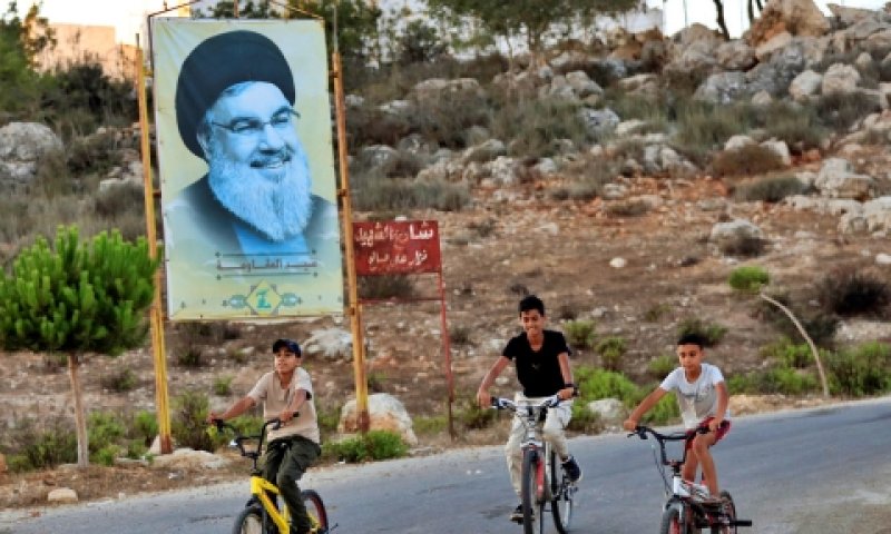 מזכ"ל חיזבאללה נאם לציון 17 שנים למלחמת לבנון השנייה [צילום: מוחמד זעתרי, AP]