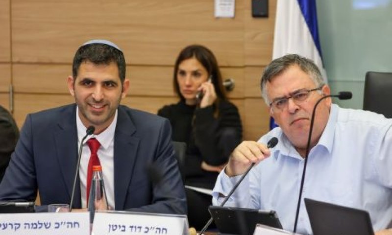 ביטן וקרעי. עימות פוליטי מתחת לפני השטח? [צילום: נועם מושקוביץ/דוברות הכנסת]