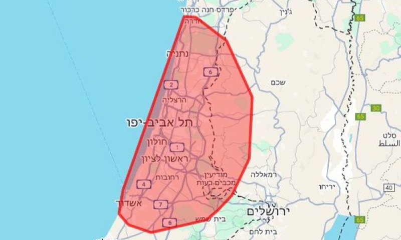 מפת ההתרעות