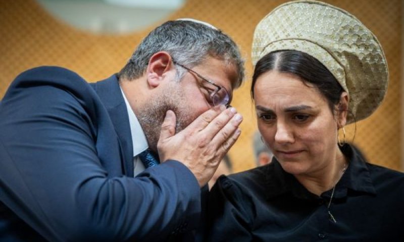 סון ובן-גביר. לא לחצות מהבעת עמדה ליחצנות [צילום: יונתן זינדל/פלאש 90]