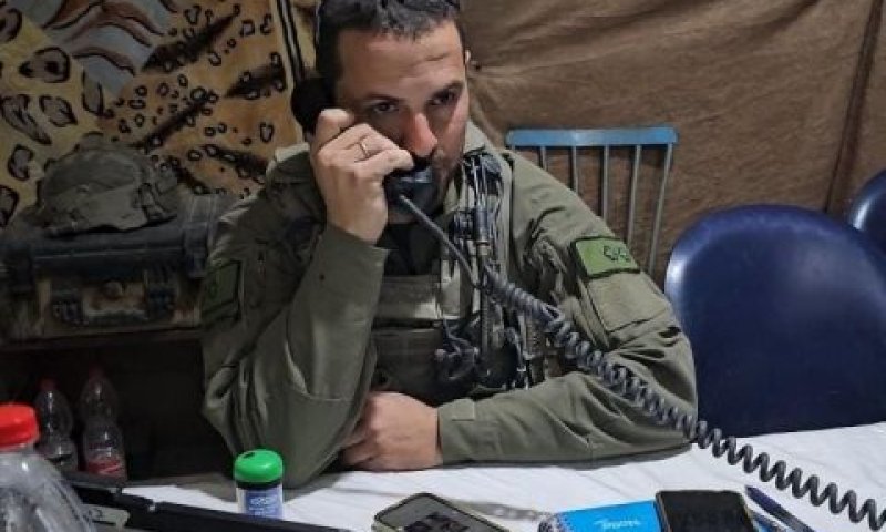 סא"ל אופיר כספי [צילום: גלי צה"ל]