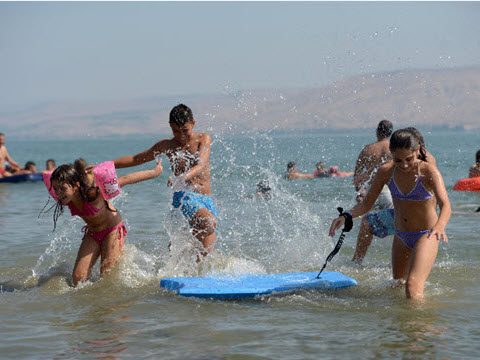 גם בכנרת [צילום: רשות הכנרת]