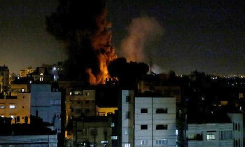 תקיפות של חיל האוויר בעזה [צילום: חאתם מוסא/AP]