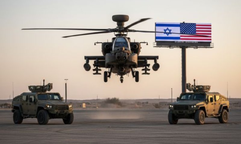 העסקה כוללת: מסוקי אפאצ'י ורכבים קרביים טקטיים [עיבוד: AI]