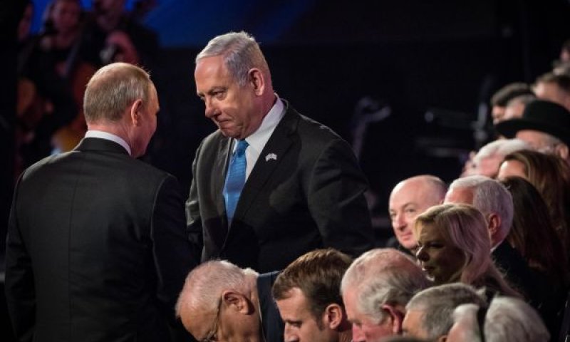 נתניהו ופוטין בשנת 2020 [צילום: יונתן זינדל/פלאש 90]