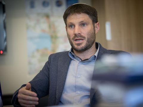סמוטריץ'. דרישה לאכיפת החוק [צילום: יונתן זינדל/פלאש 90]