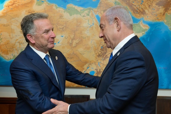 ויטקוף, נתניהו. חיסול חמאס כדי להשיב החטופים [צילום: מעיין טואף, לע"מ]