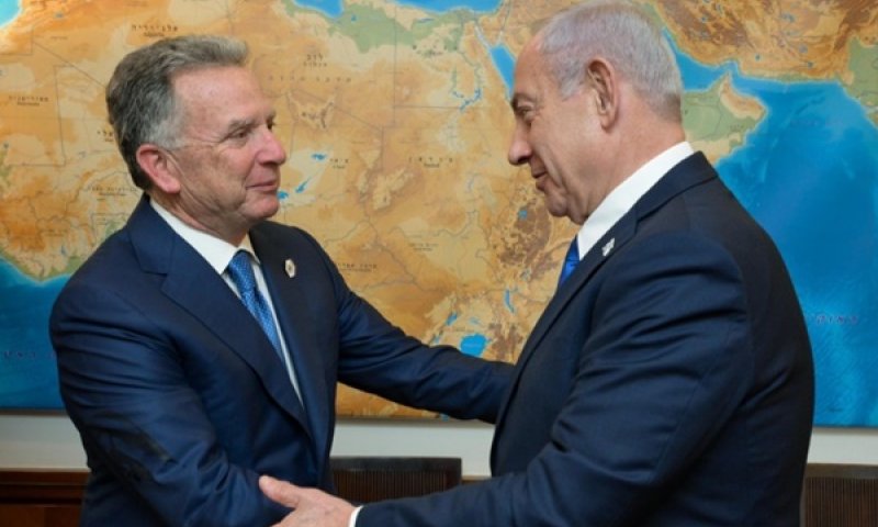 וויטקוף, נתניהו. תיאום מושלם [צילום: מעיין טואף, לע"מ]